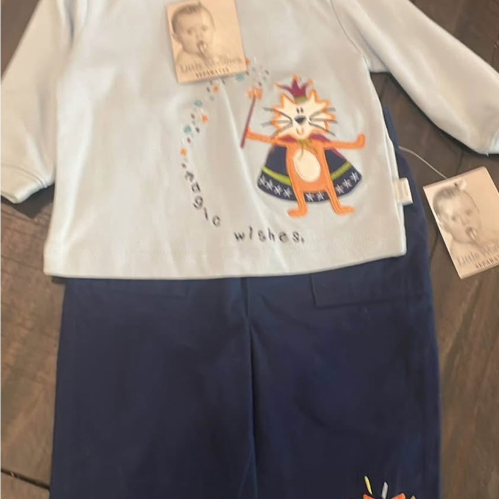 Blue and Navy Magic Wishes Outfit